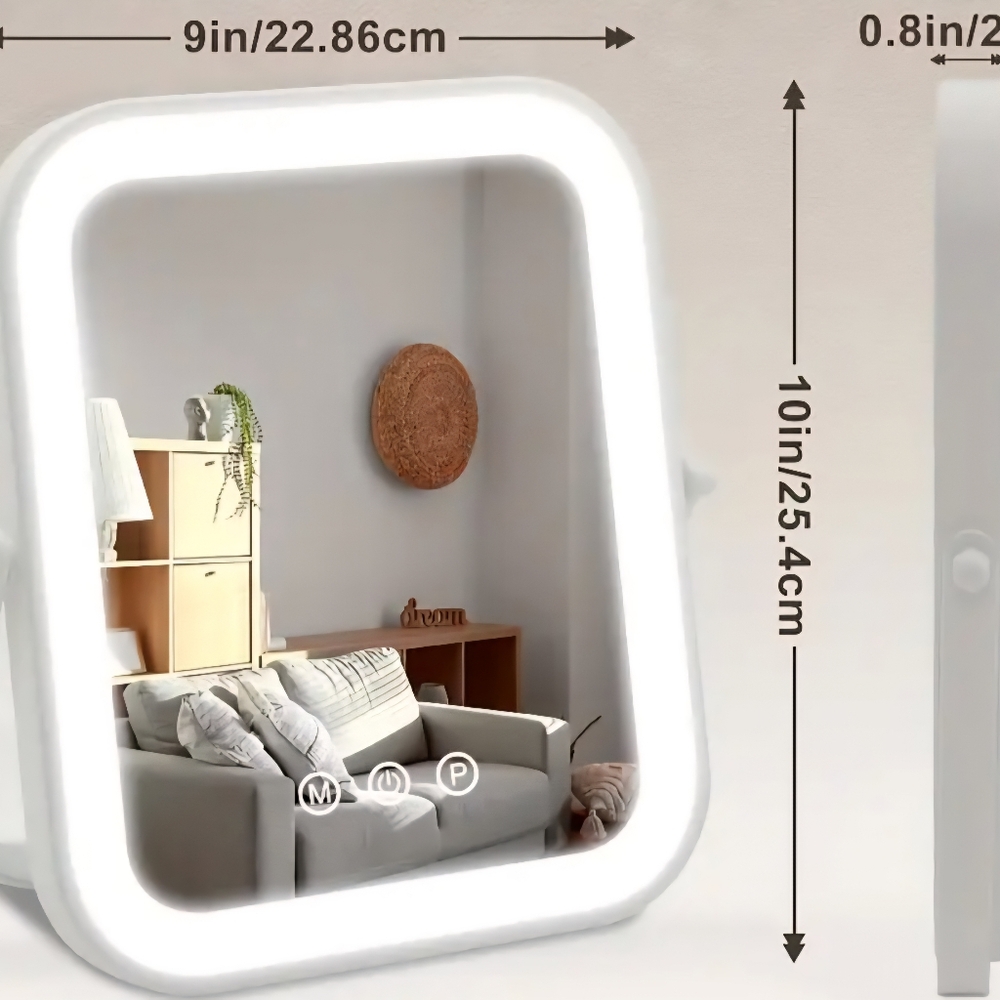 White LED Vanity Mirror - Picture 5 of 8